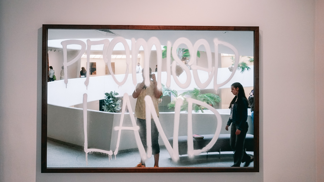 Promised Land by Rashid Johnson for the exhibition A Poem for Deep Thinkers