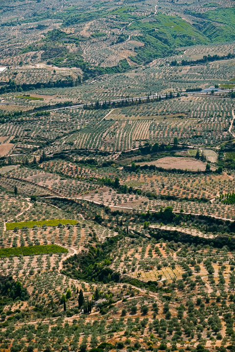 The landscape of the Eastern Peloponnese