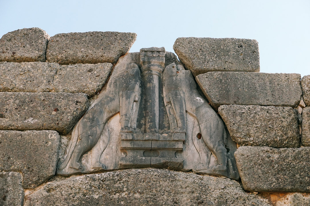 The Lion Gate at Mycenae