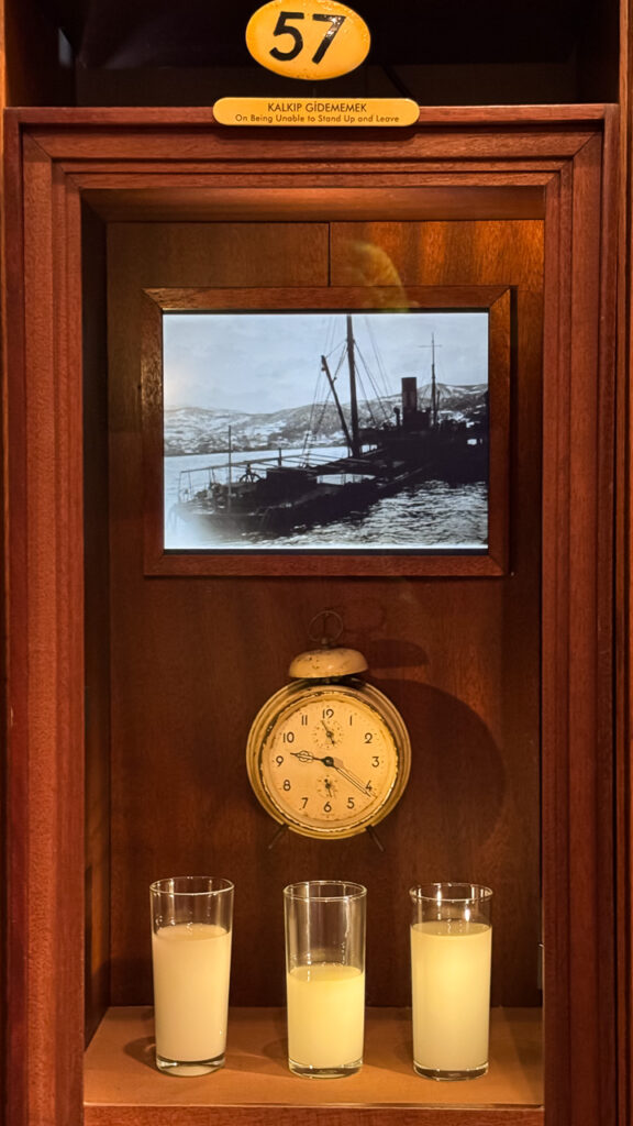 Chapter 57 with photo, glasses of milk, and a clock