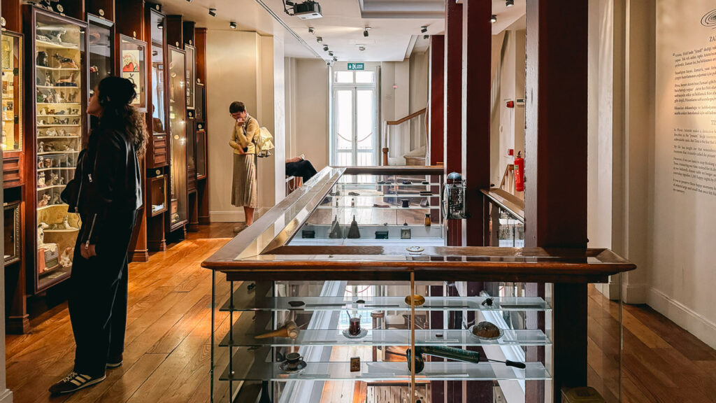 The interior of the Masumiyet Müzesi in Turkey