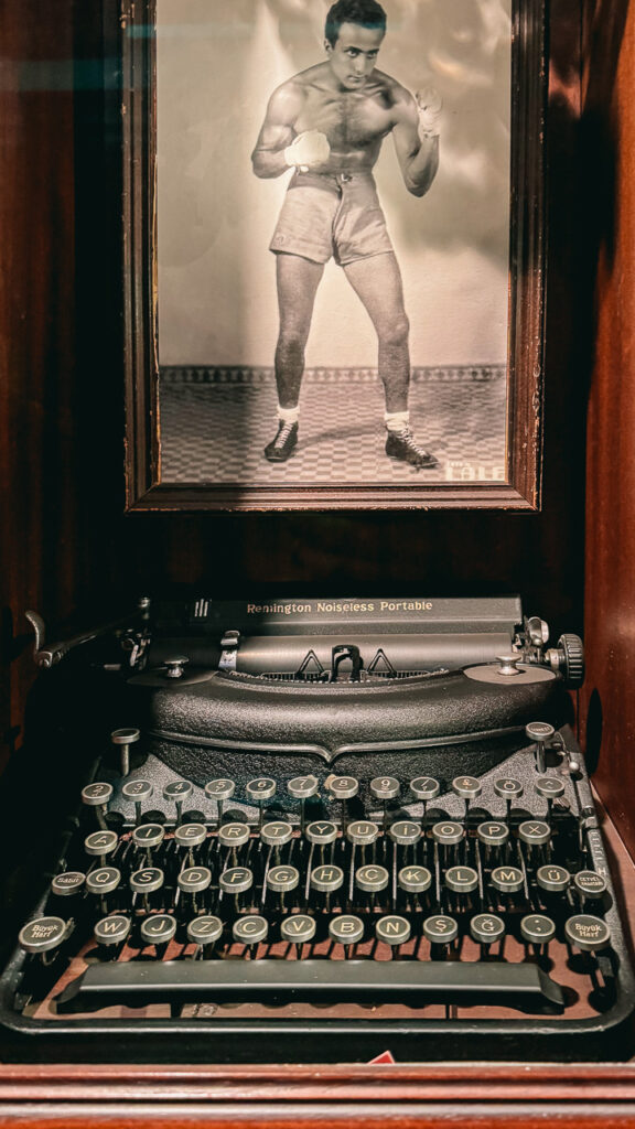 A typewriter in the Museum of Innocence