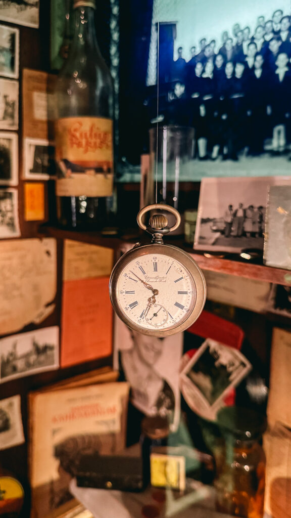 A watch exhibited in the museum