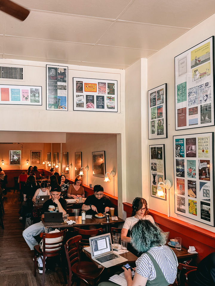 A NYC cafe interior - Iphone 15 Pro Max