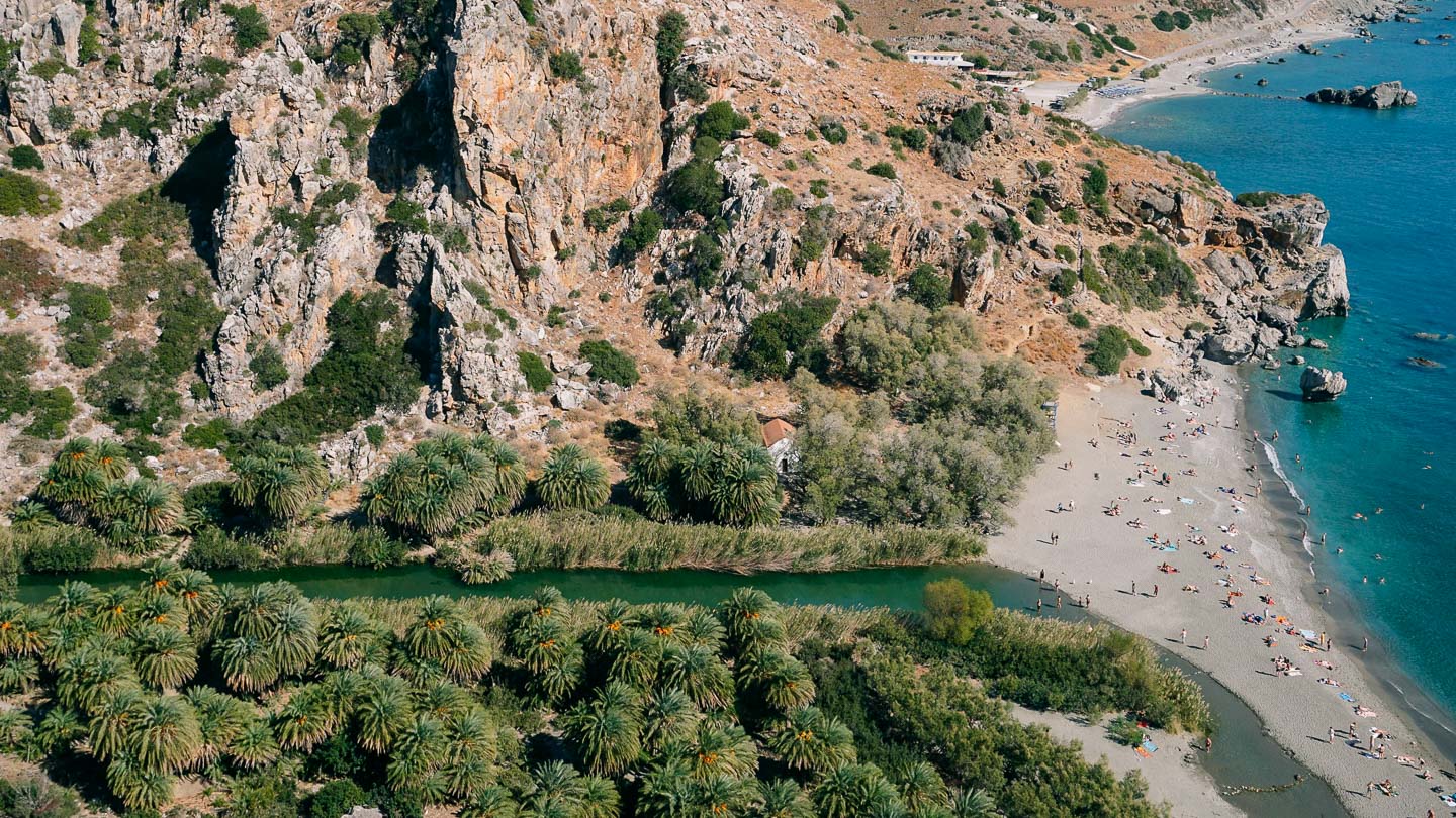 Preveli Beach in Crete - iPhone For Travel Photography