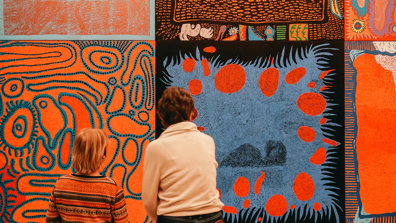 Artworks by Yayoi Kusama at Fondation Beyeler