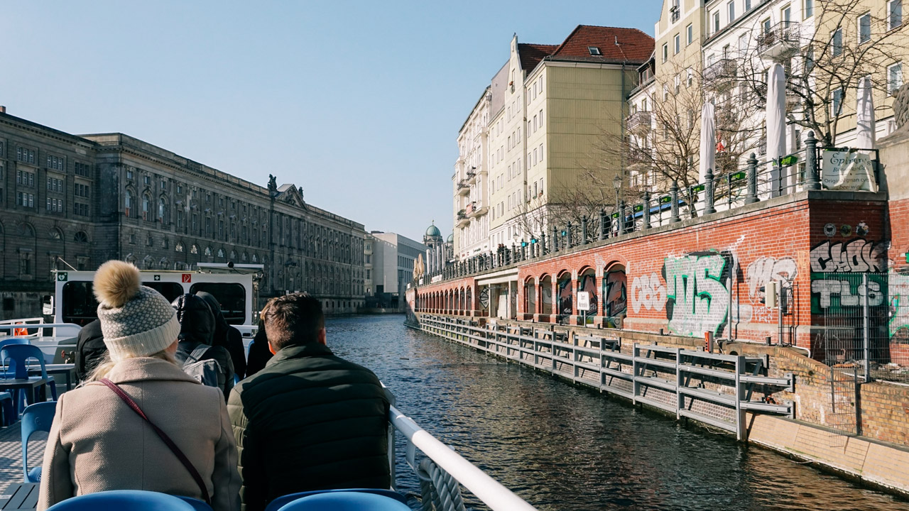 A Berlin boat tour taken with the Berlin Welcome Card