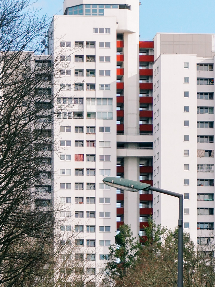 Buildings at Gropiusstadt Berlin