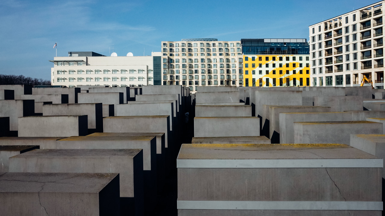 The Holocaust Memorial in Berlin