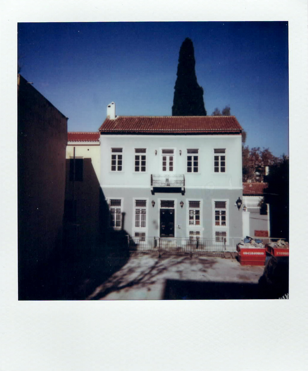 A house in Plaka with the Polaroid Impulse AF