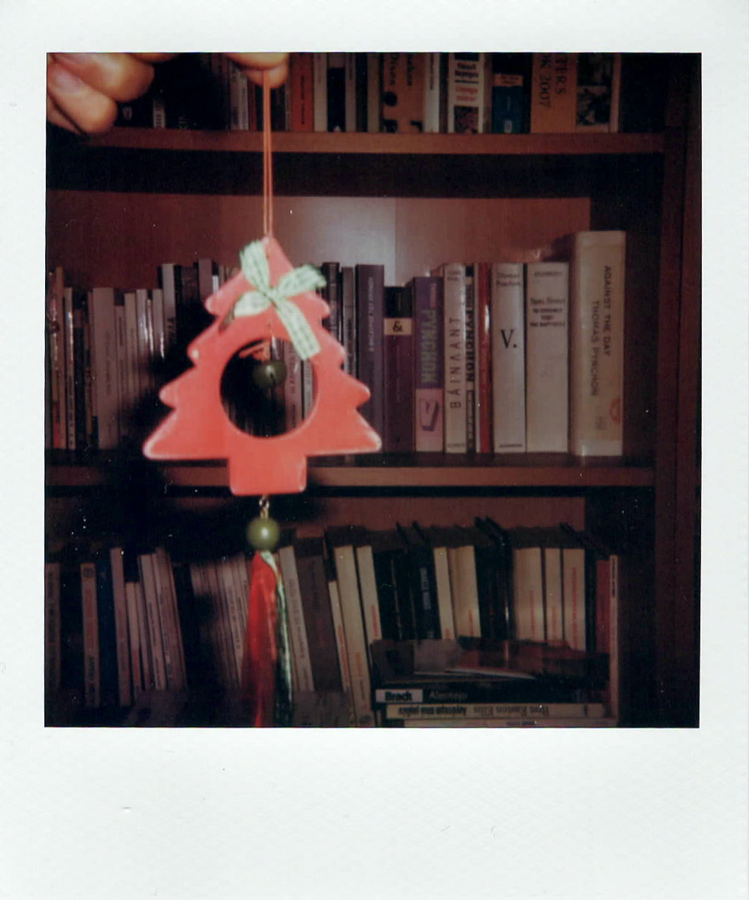 A Christmas ornament taken with the Polaroid Impulse AF for the series Athens bits and pieces