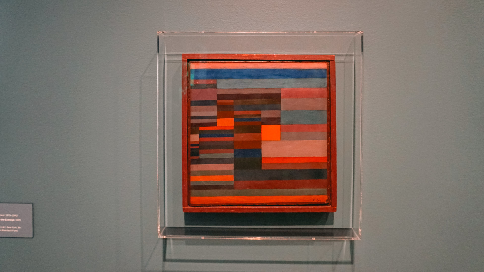 Feuer Am Abend Paul Klee MoMa