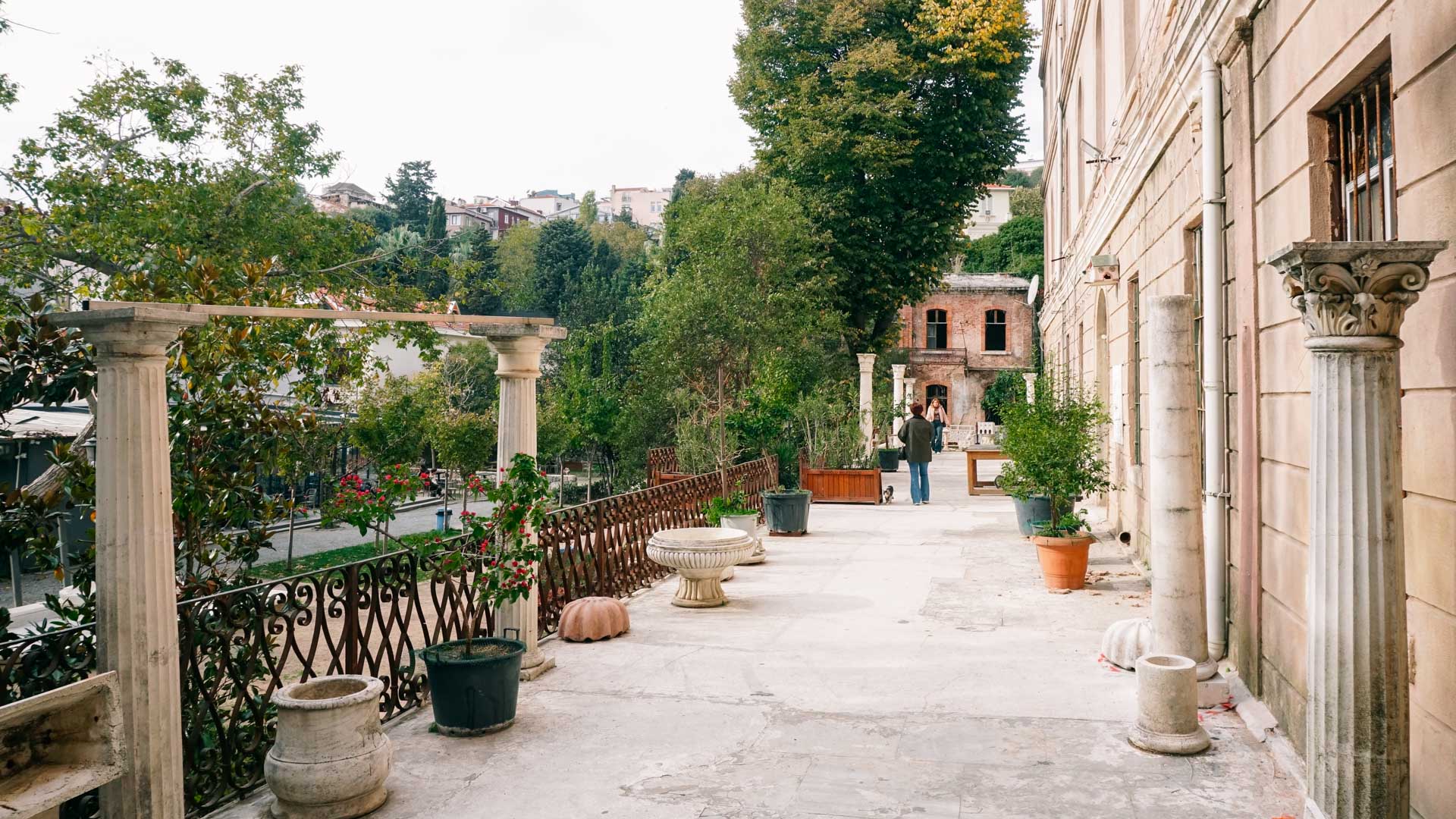 The Former French Orphanage in Istanbul Turkey