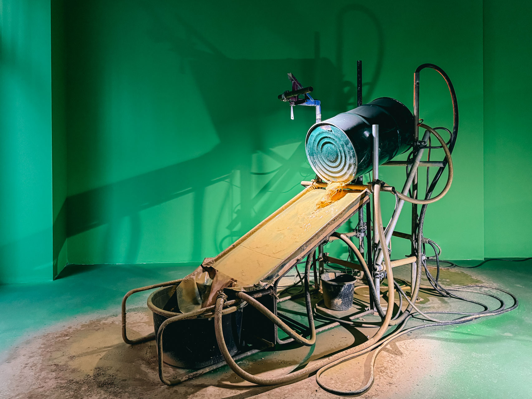 Muradiye Han - Ana Alenso - What The Mine Gives The Mine Takes - Istanbul Biennial