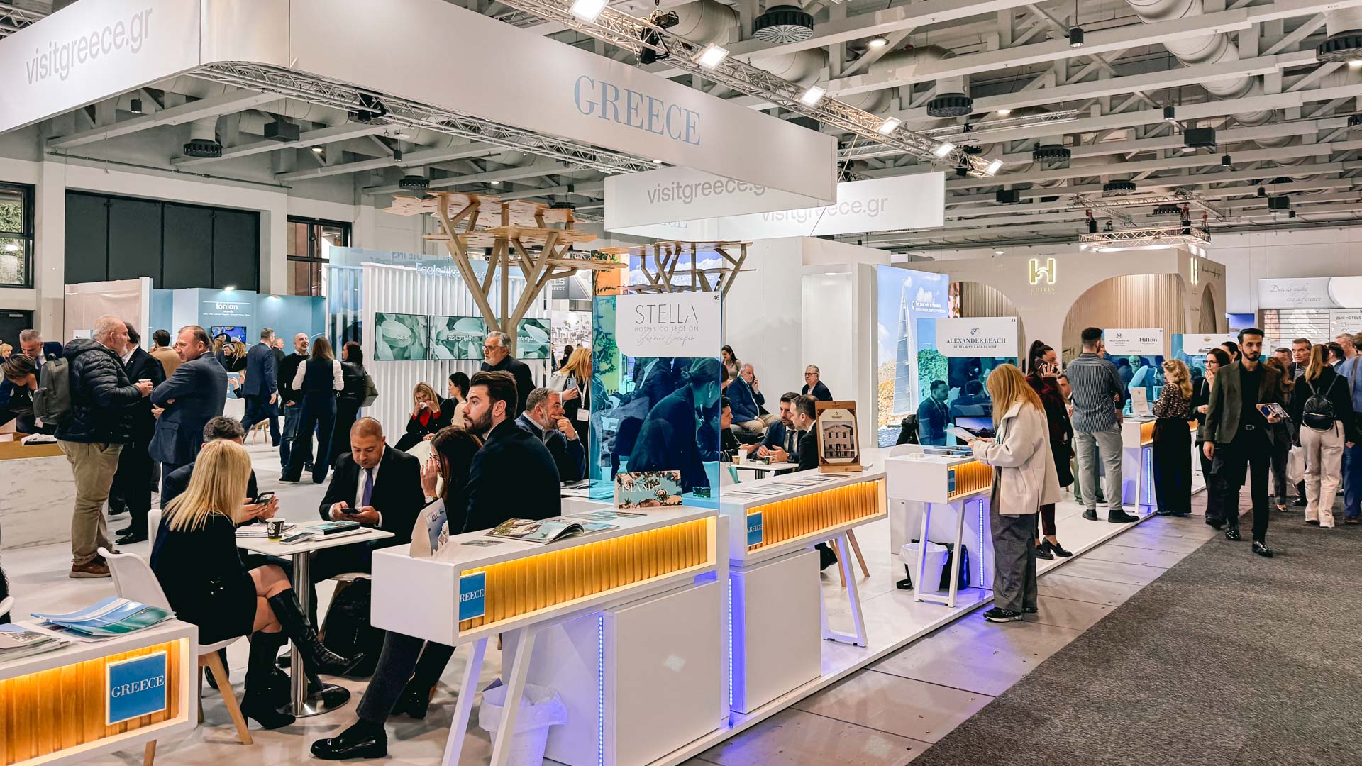 The stand of Greece at ITB Berlin 2026