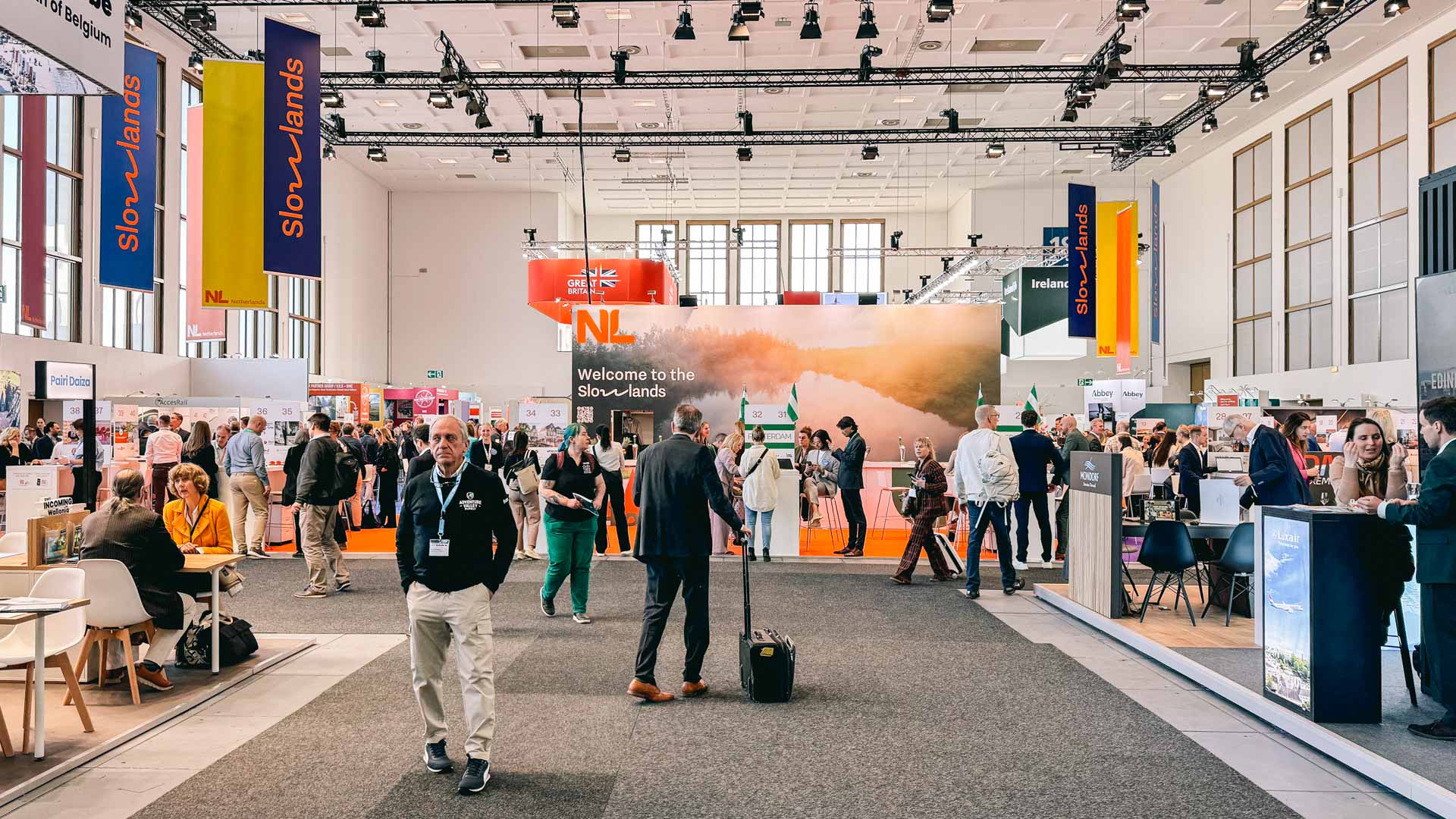 One of the halls of the 60th ITB Berlin