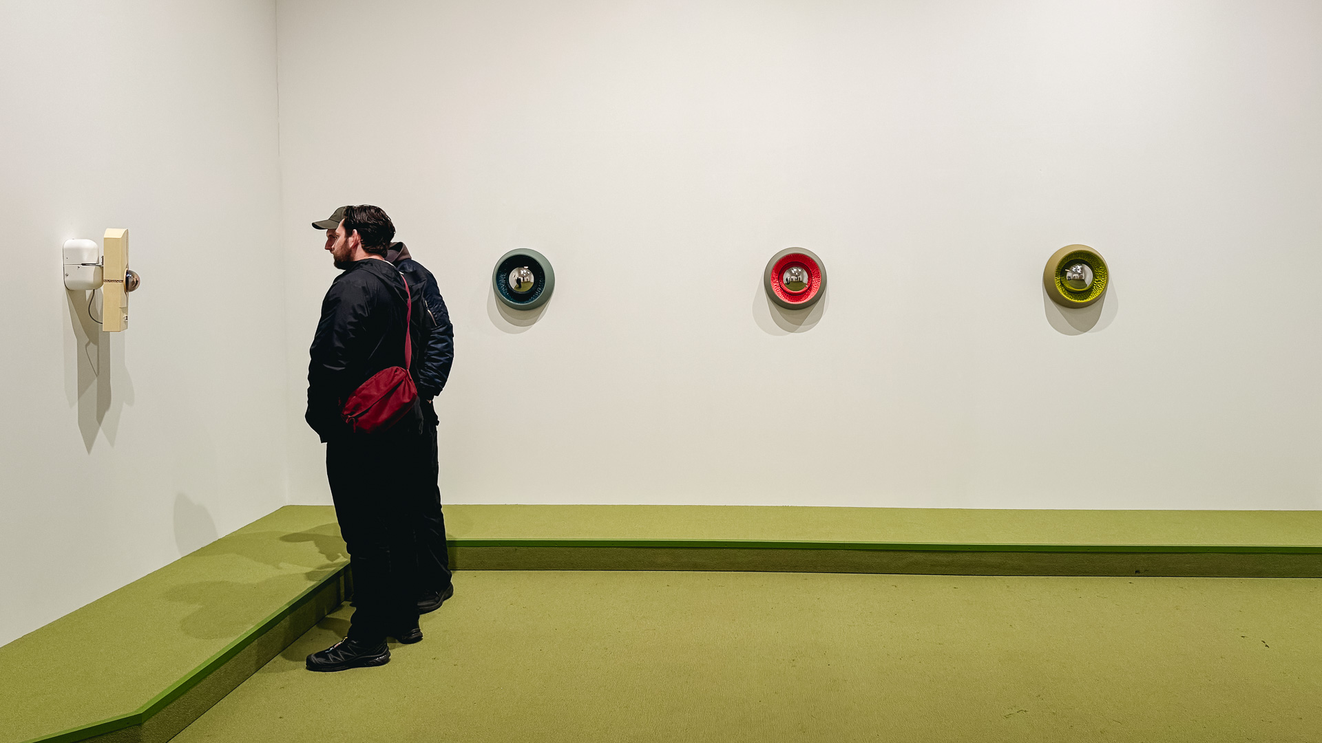 Cooper Jacoby artwork at the Whitney Biennial 2026 in New York City