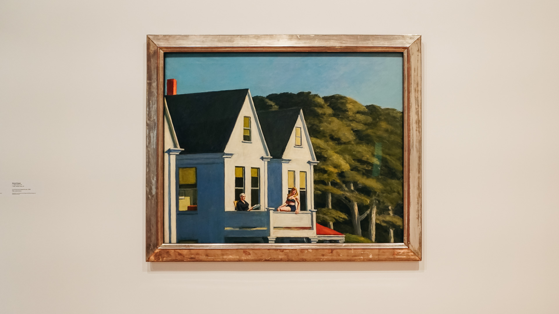 Second Story Sunlight by Edward Hopper