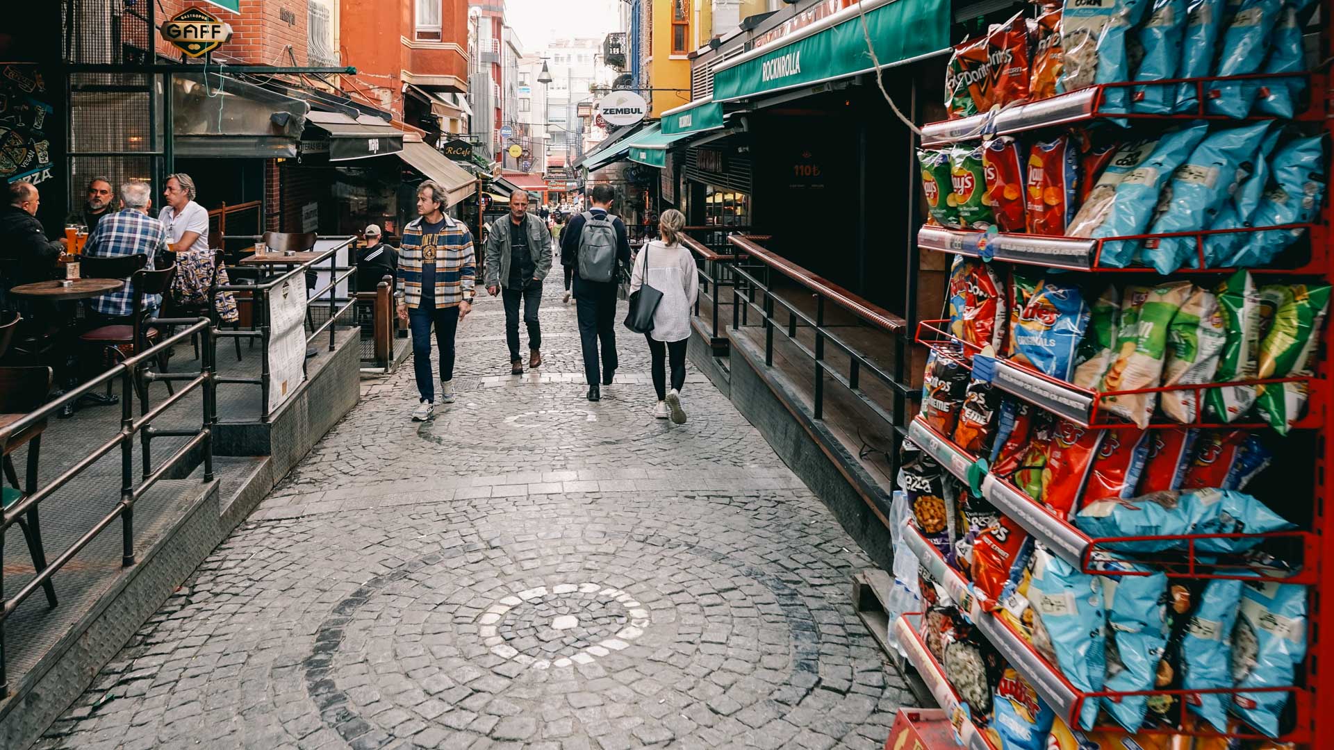 At the streets of Kadıköy in Istanbul