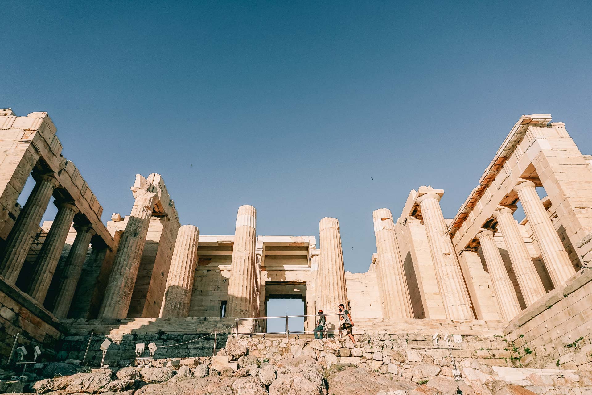 The Propylae of the Acropolis of Athens