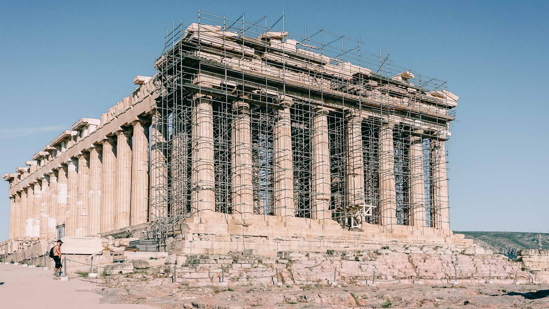 The Parthenon in Athens