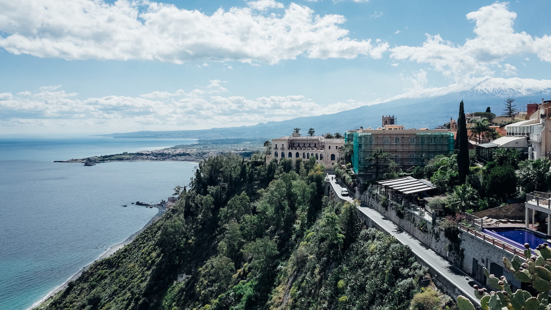 Taormina landscape